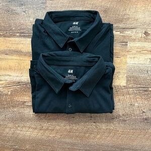 2 H&M Slim Fit Polo